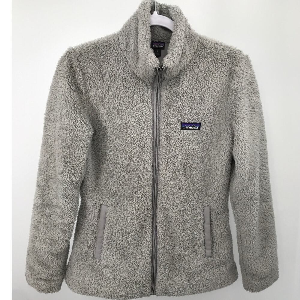 Patagonia Los Gatos Gray Full Zip Fleece Jacket Size S
